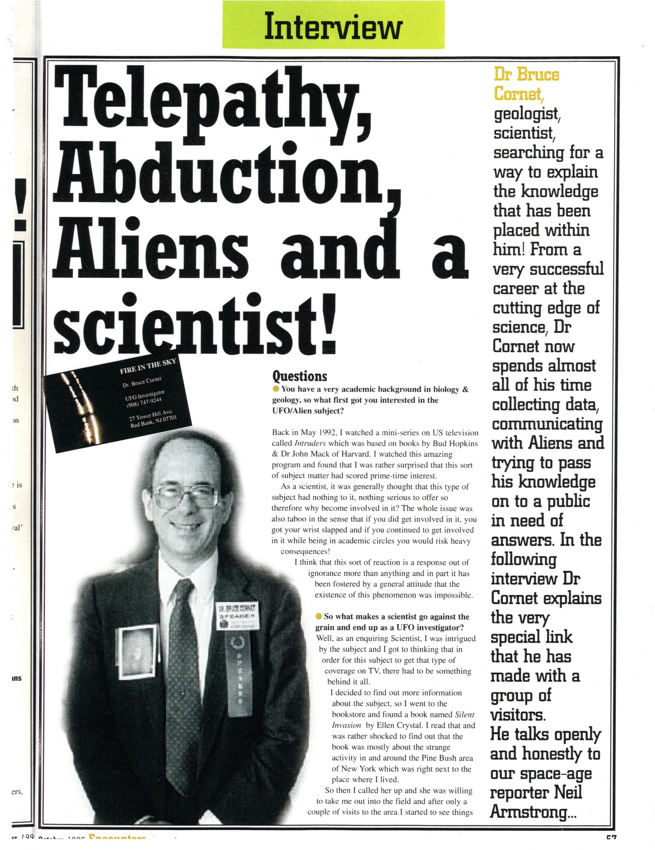 Encounters Issue 1 October 1995 2