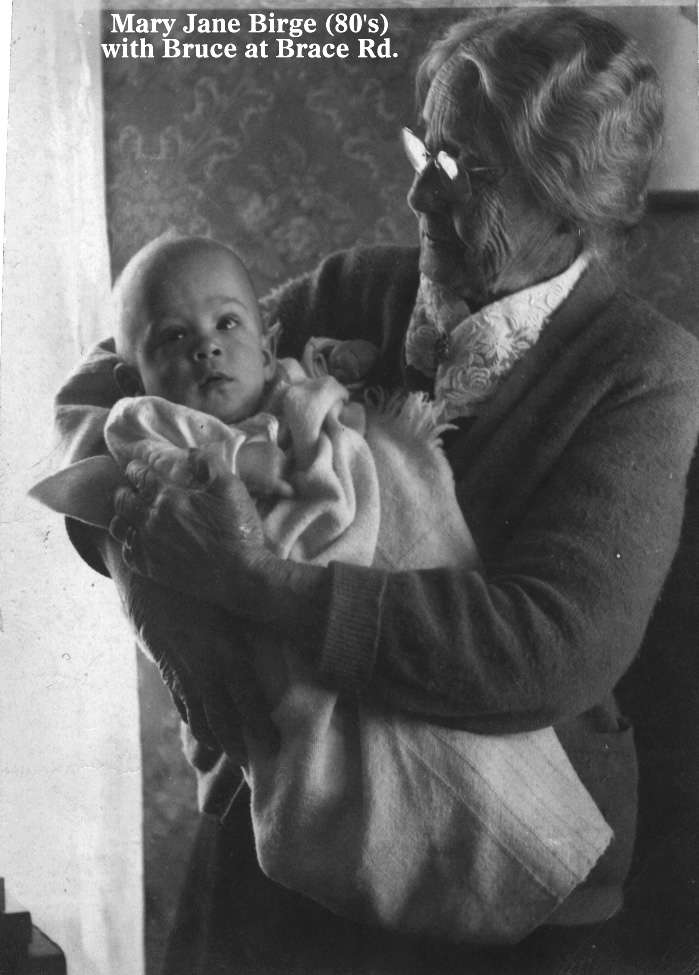 Grandma holding Bruce